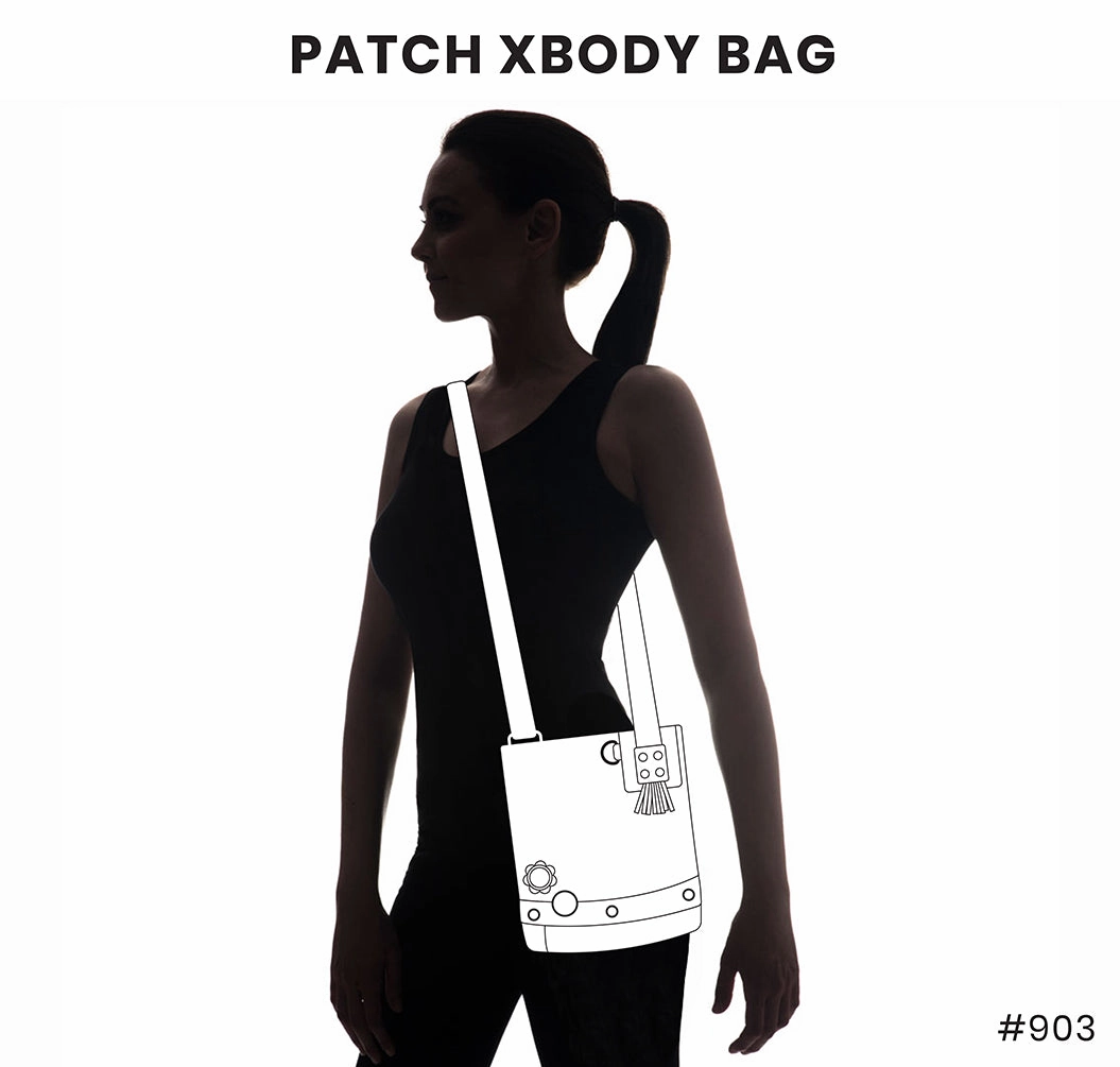 Patch Crossbody - Denim