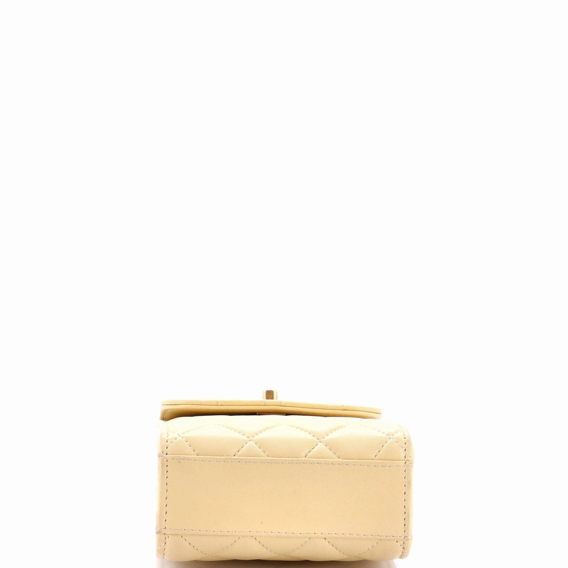 Pearl Crush Phone Holder Crossbody Bag Quilted Lambskin