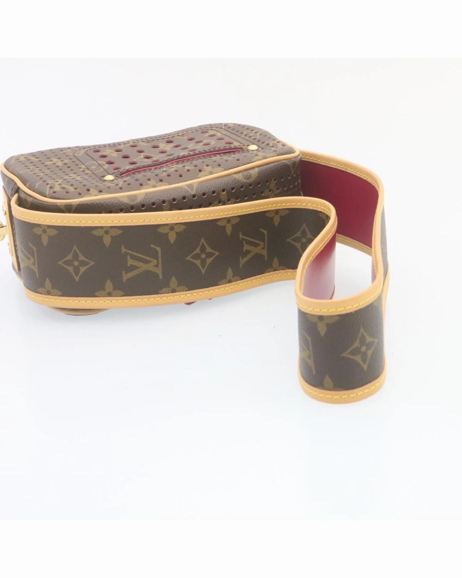 Perforated Pochette Accessoires Monogram Shoulder Bag