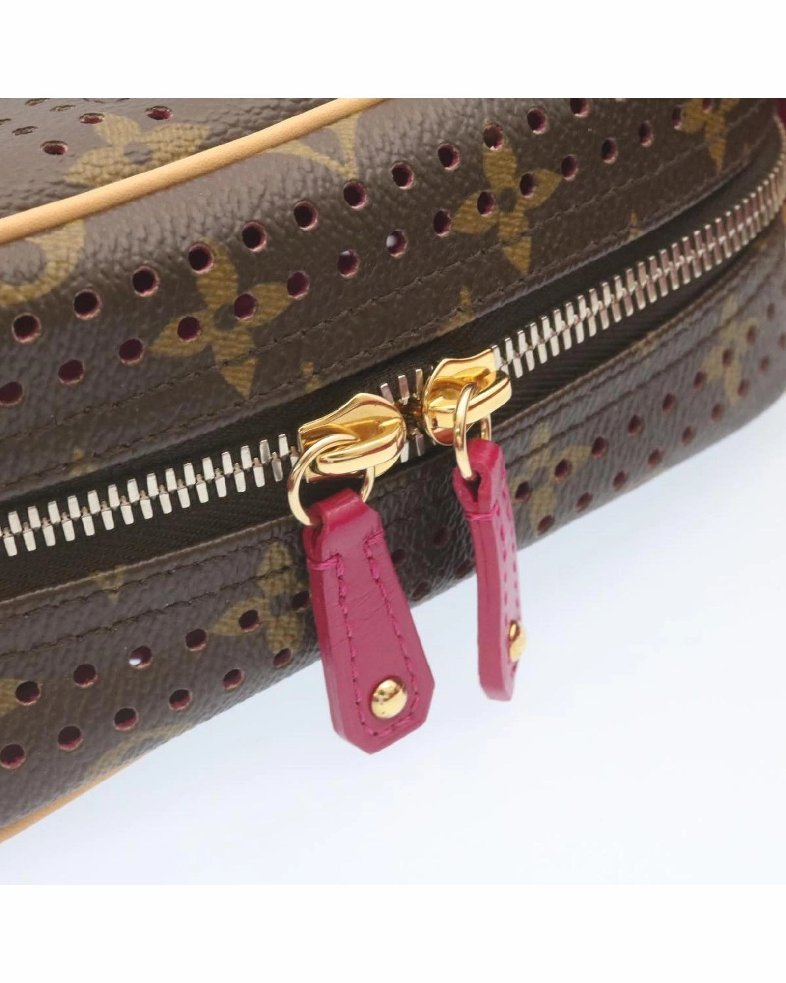 Perforated Pochette Accessoires Monogram Shoulder Bag