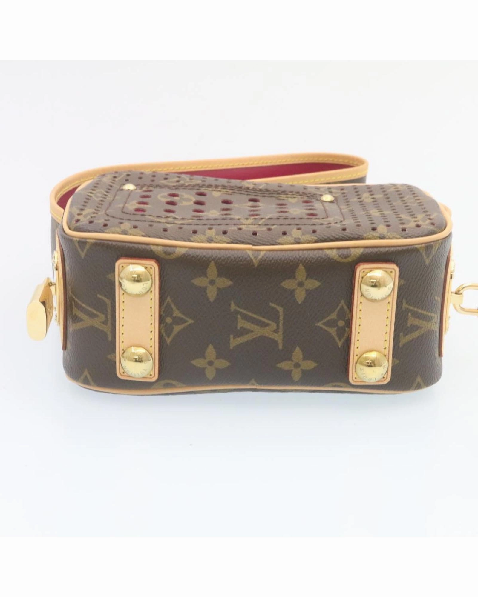 Perforated Pochette Accessoires Monogram Shoulder Bag