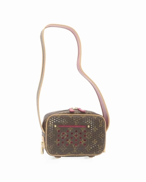 Perforated Pochette Accessoires Monogram Shoulder Bag