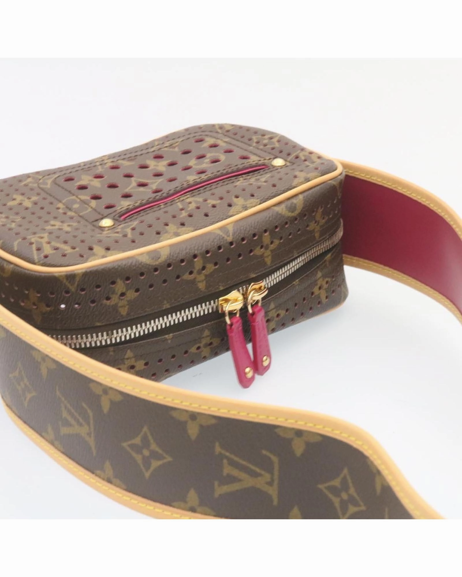 Perforated Pochette Accessoires Monogram Shoulder Bag