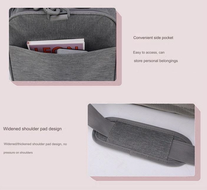 Pet Carrier Bag Soft Sided Portable Folding Airline Travel Approved Bag 81113