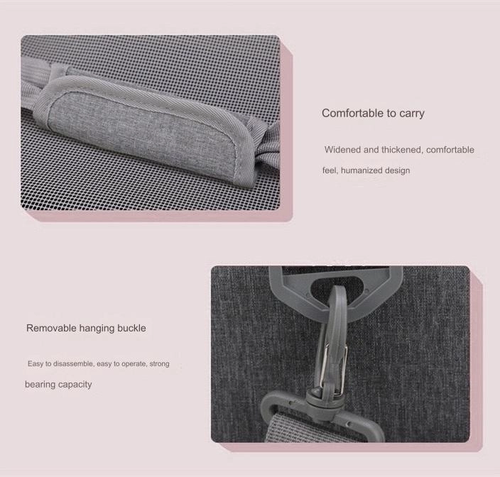 Pet Carrier Bag Soft Sided Portable Folding Airline Travel Approved Bag 81113
