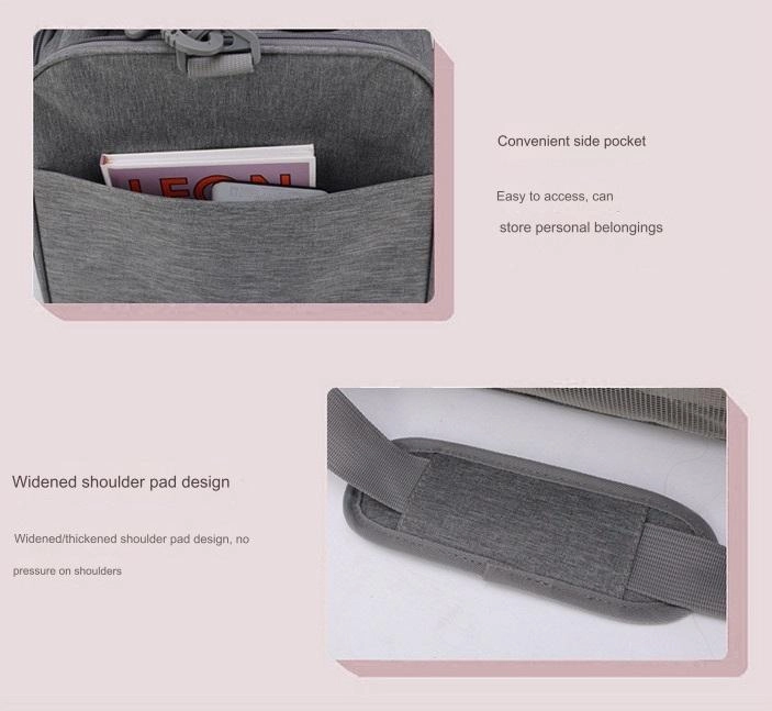 Pet Carrier Bag Soft Sided Portable Folding Airline Travel Approved Bag 81113