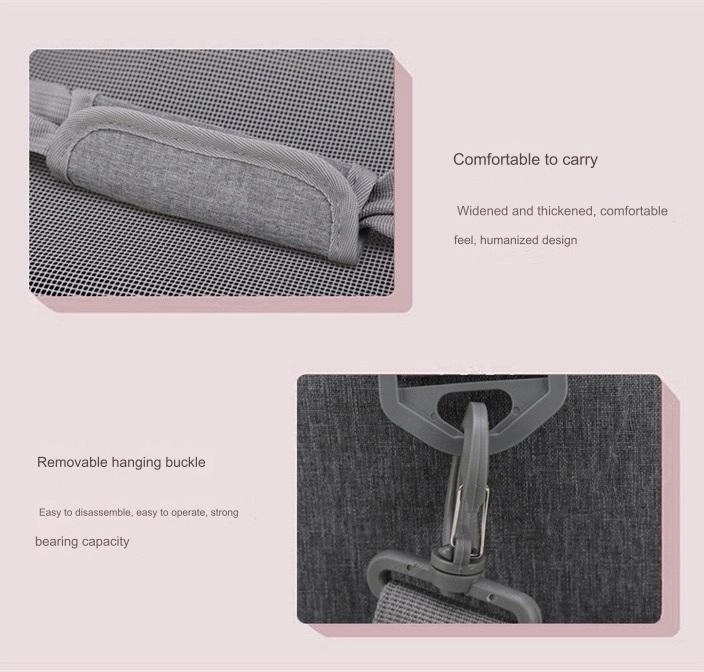 Pet Carrier Bag Soft Sided Portable Folding Airline Travel Approved Bag 81113