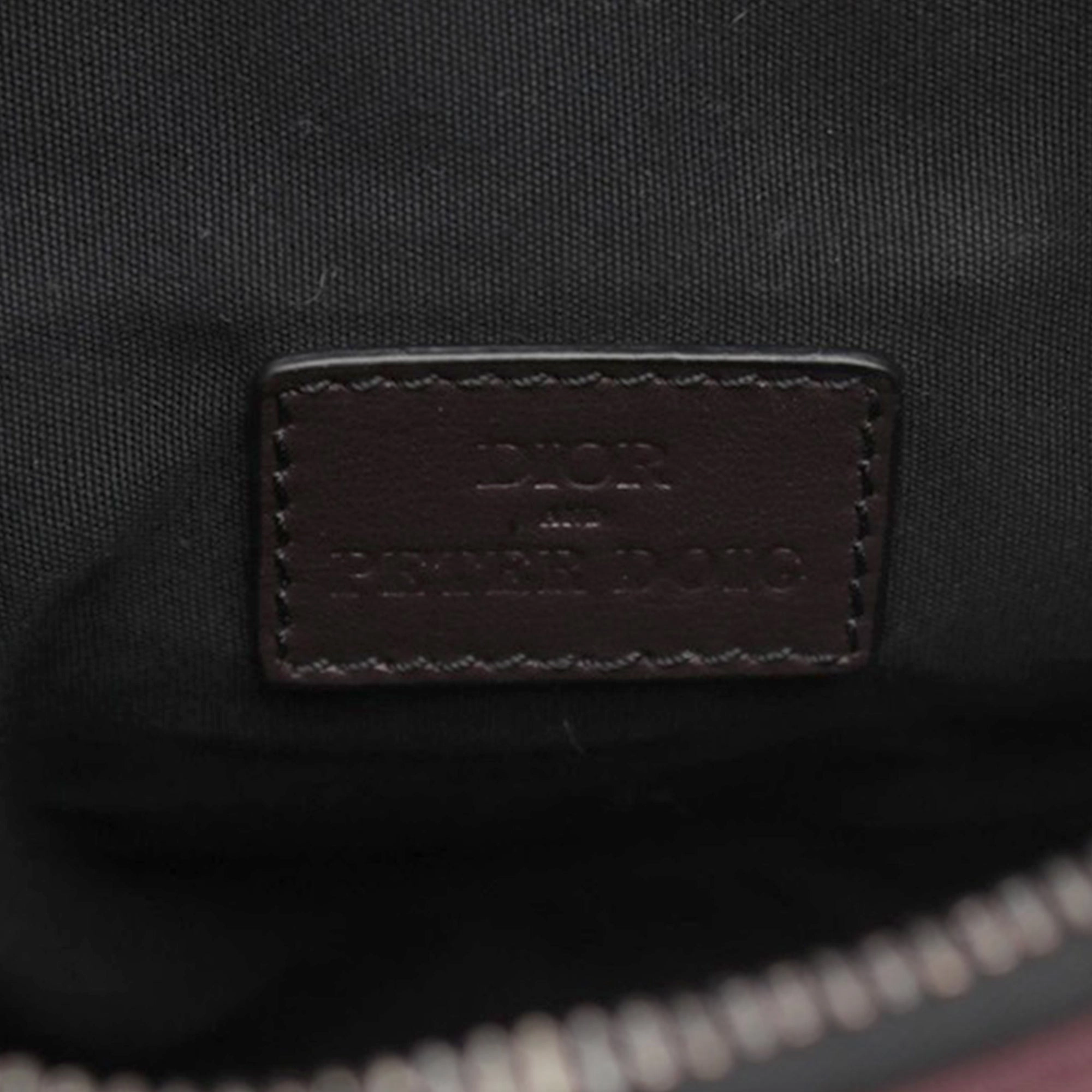 Peter Doig Canvas Camouflage Saddle Crossbody