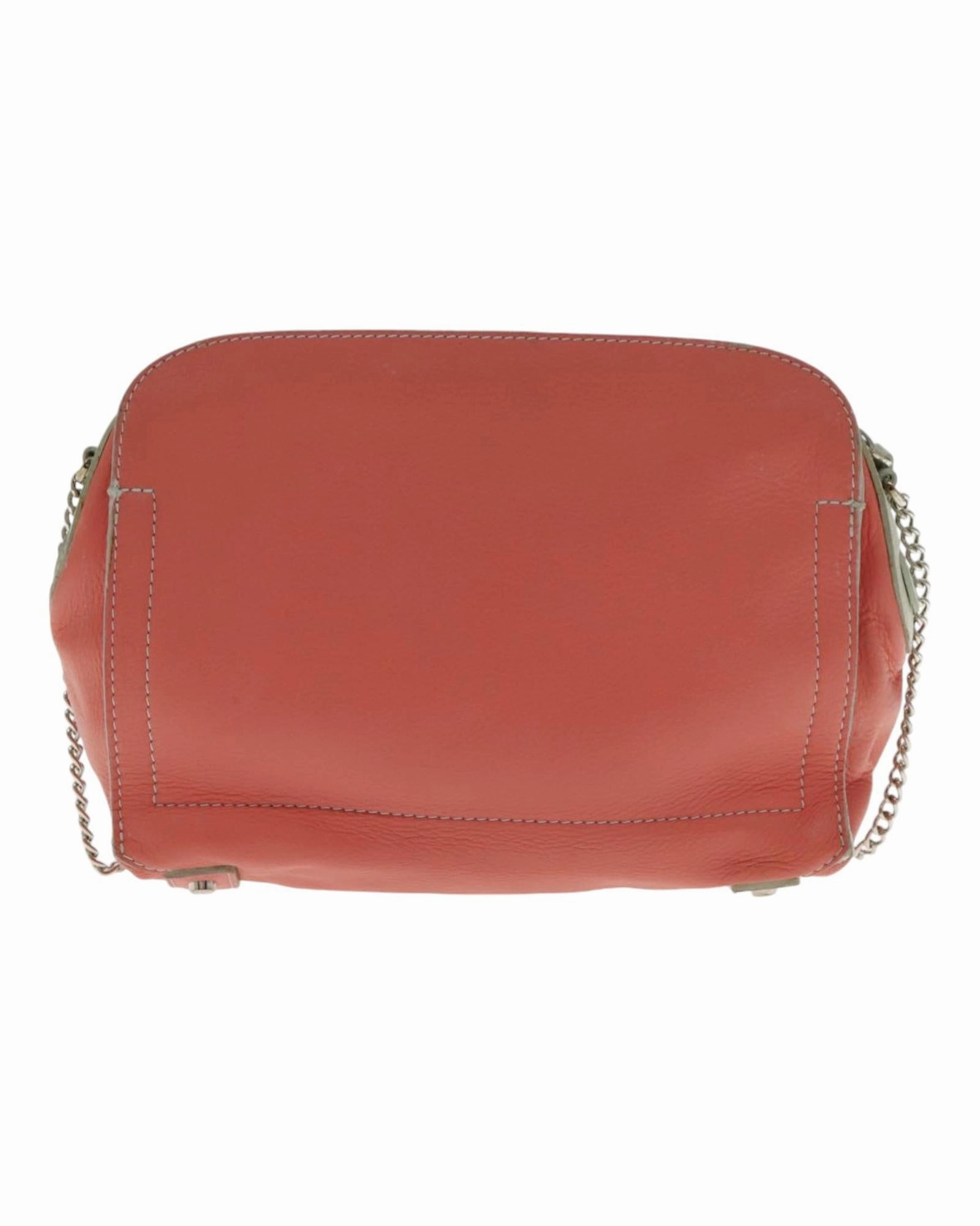 Pochette Corail Leather Shoulder Bag