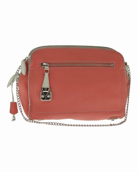 Pochette Corail Leather Shoulder Bag