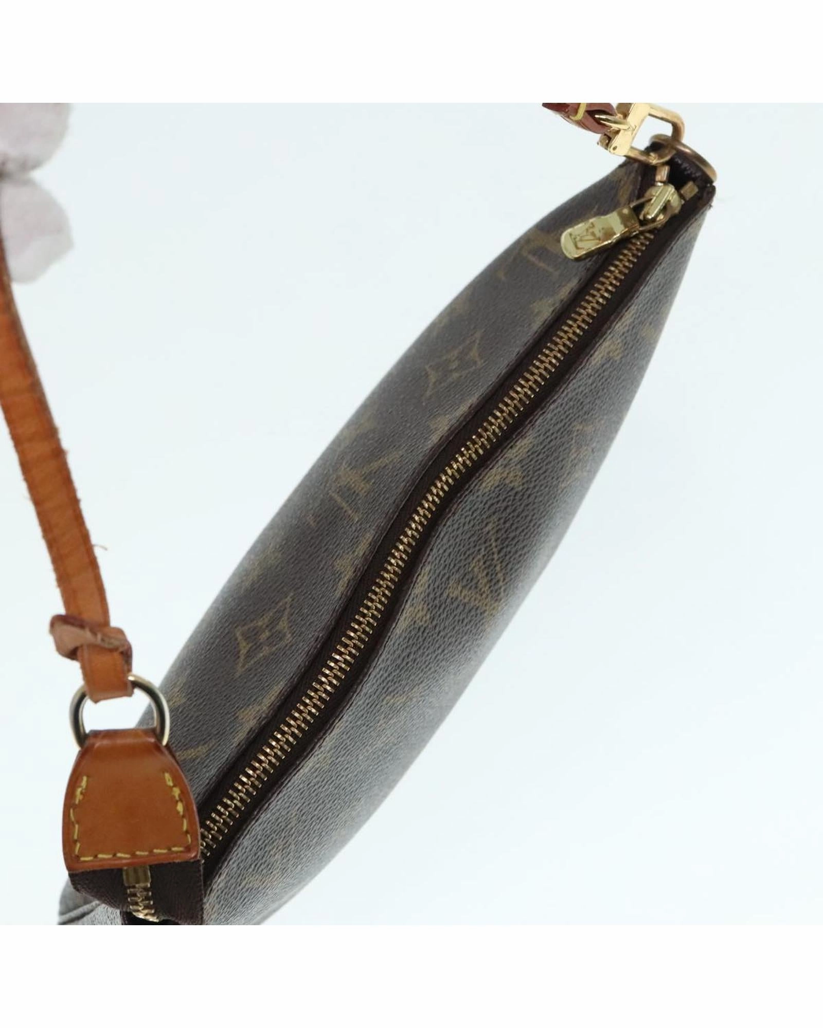 Pochette Monogram Canvas Shoulder Bag