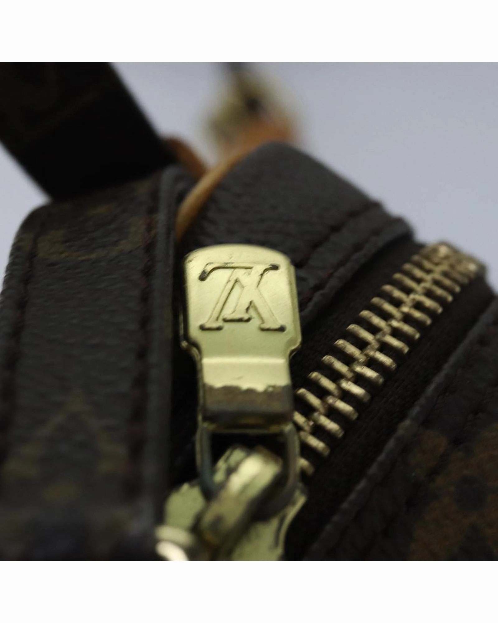 Pochette Monogram Canvas Shoulder Bag