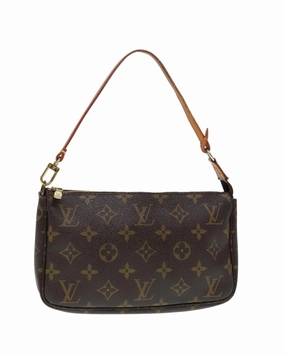 Pochette Monogram Canvas Shoulder Bag