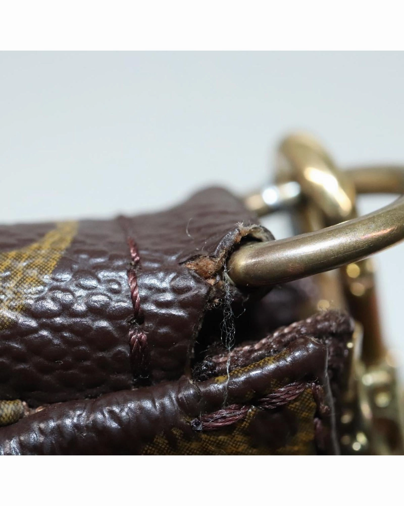 Pochette Monogram Canvas Shoulder Bag