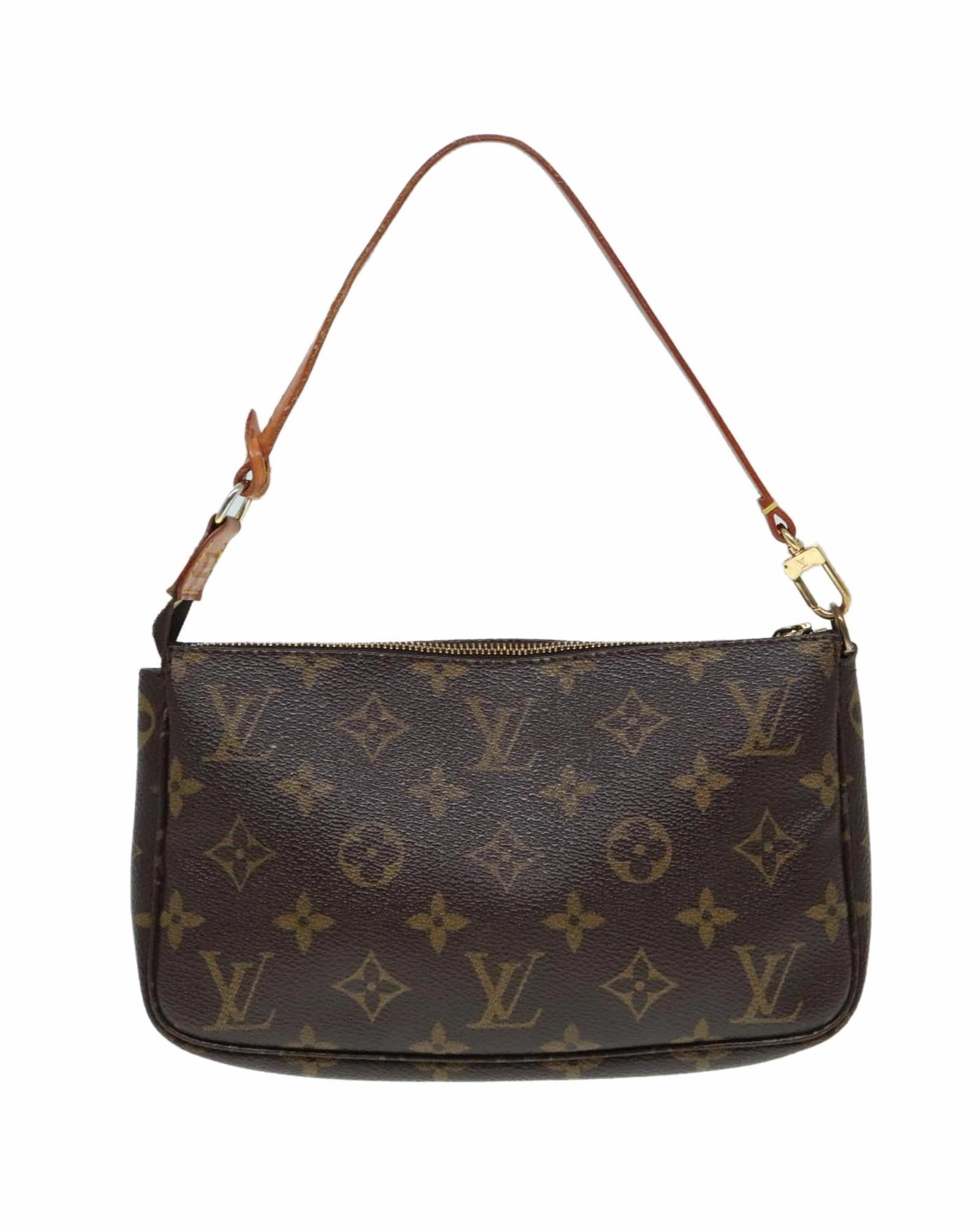 Pochette Monogram Canvas Shoulder Bag
