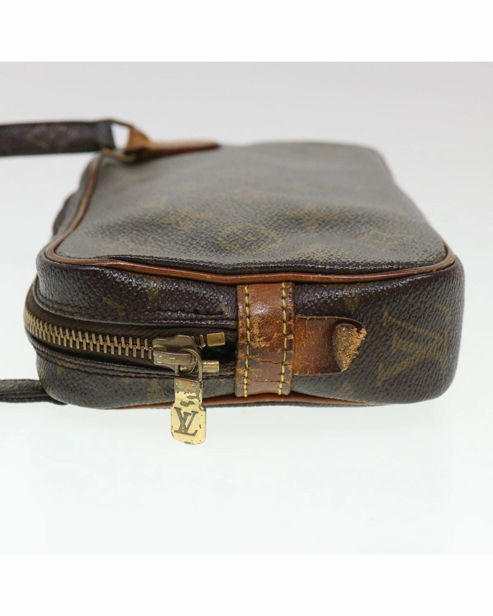 Pochette Monogram Canvas Shoulder Bag