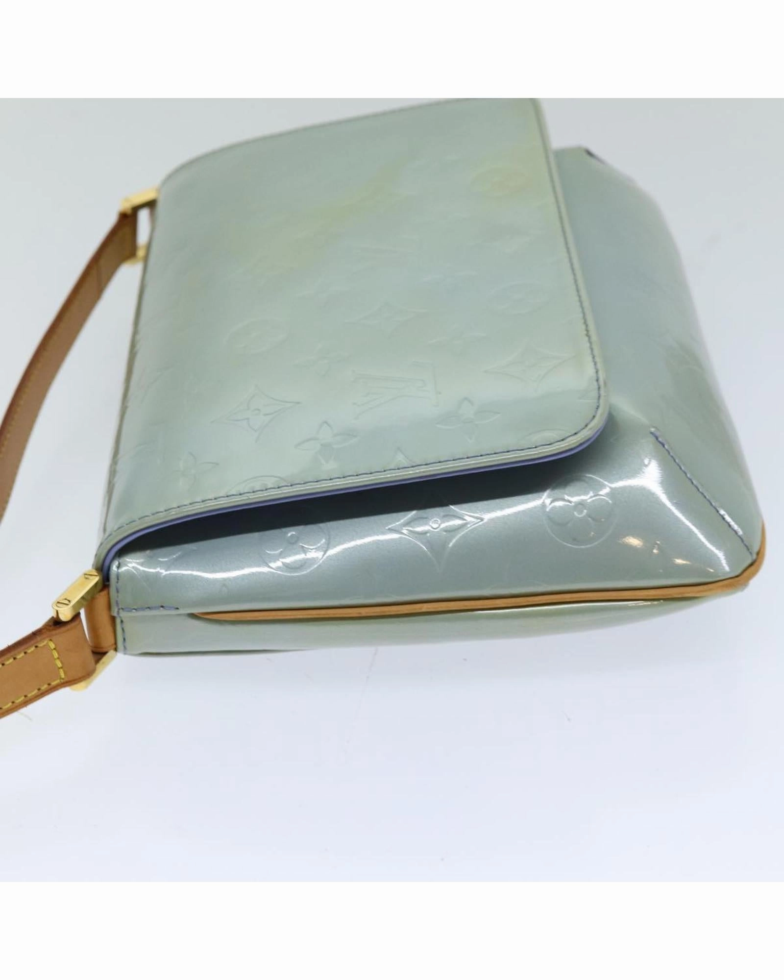 Pochette Shoulder Bag Light Blue Patent