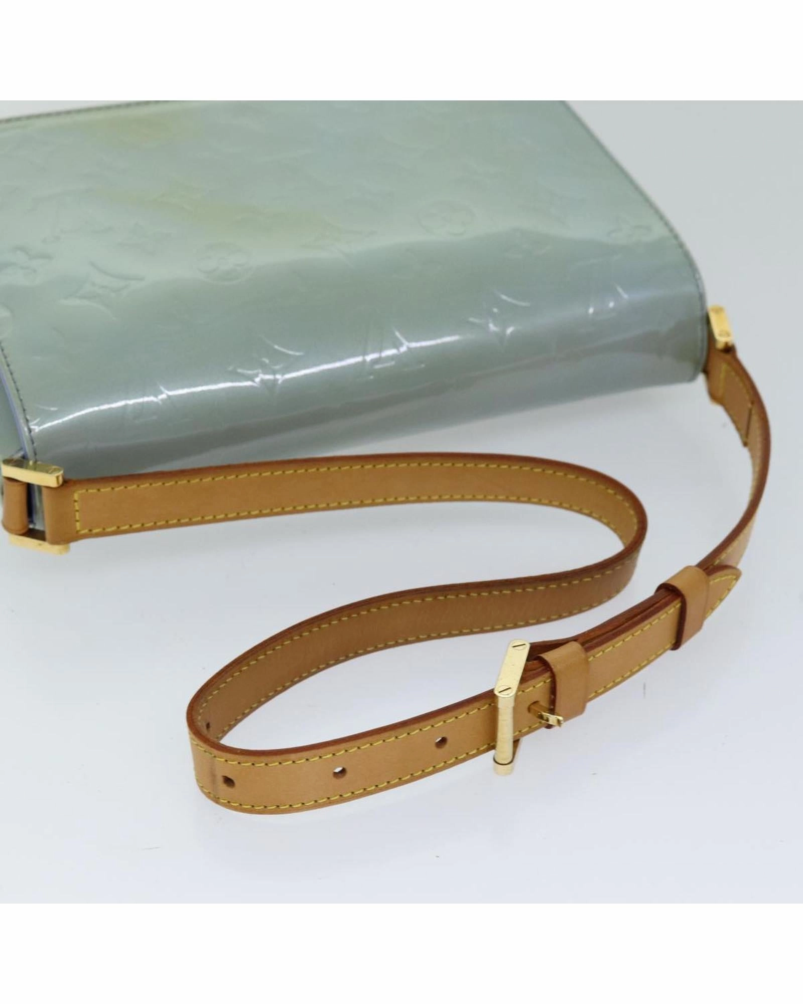 Pochette Shoulder Bag Light Blue Patent