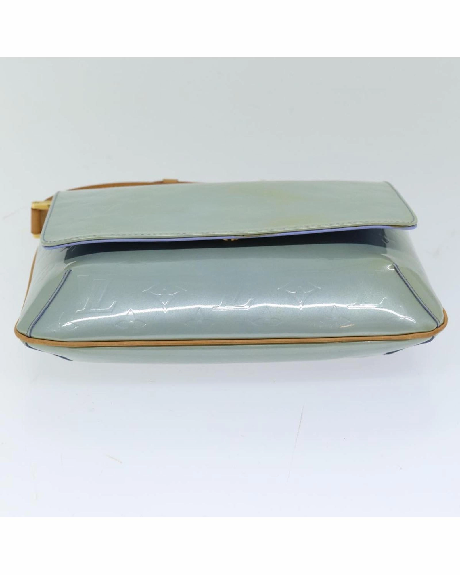 Pochette Shoulder Bag Light Blue Patent