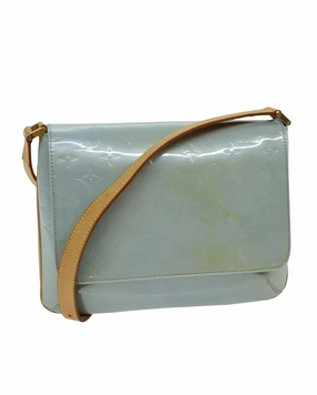 Pochette Shoulder Bag Light Blue Patent
