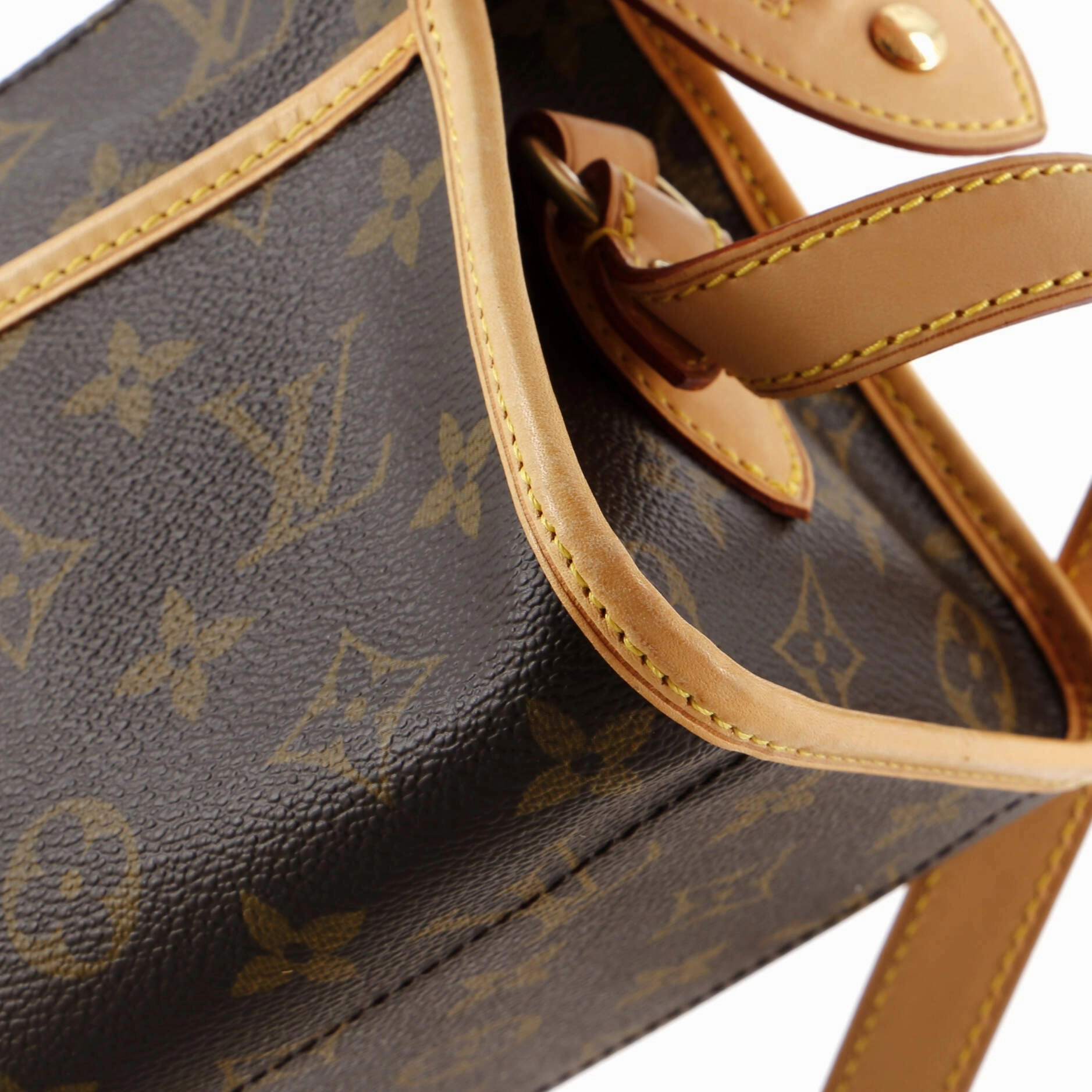 Popincourt Shoulder Bag Monogram Canvas Long