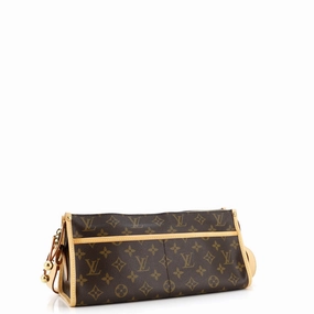 Popincourt Shoulder Bag Monogram Canvas Long