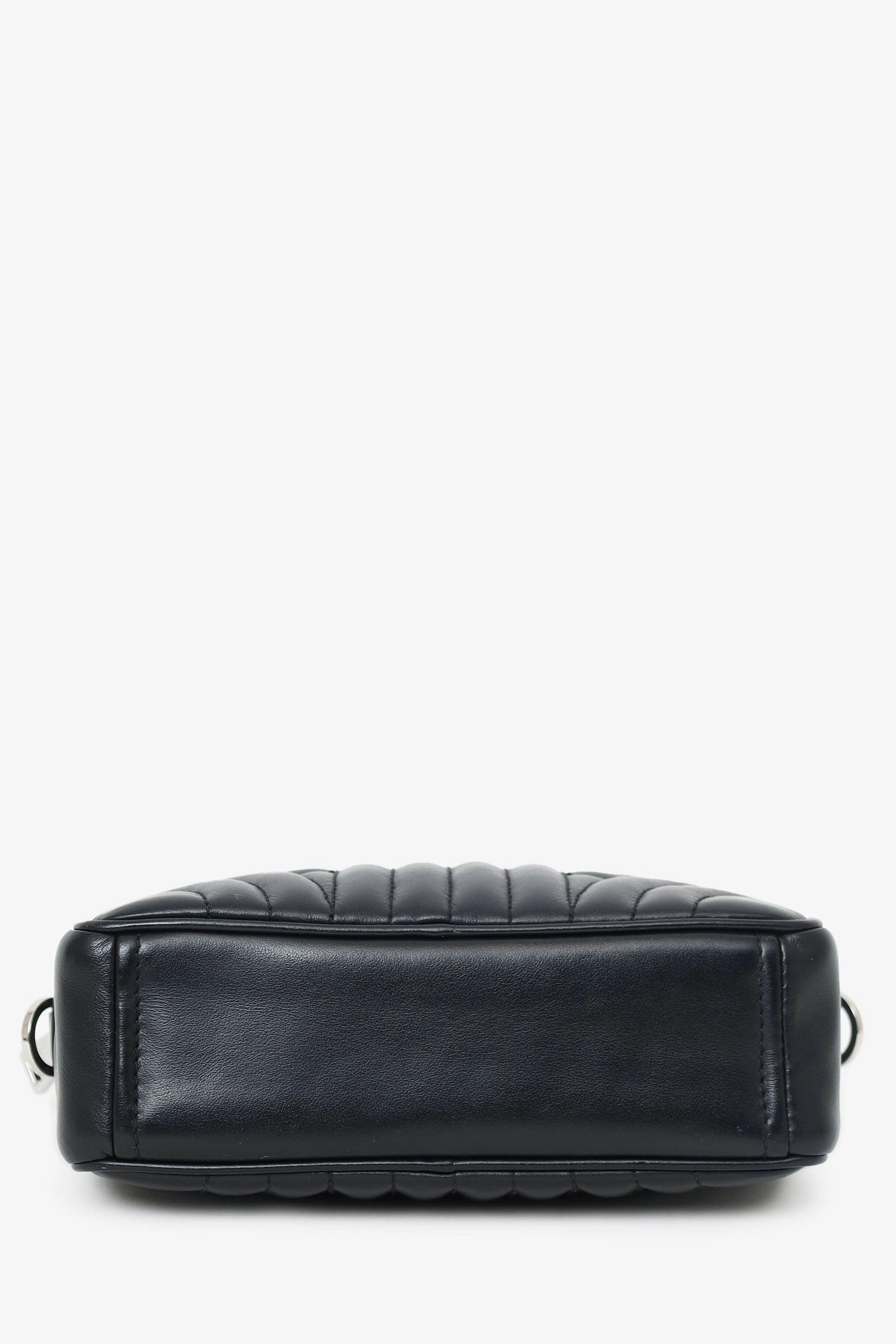 Prada Black Calfskin Leather Diagramme Camera Bag