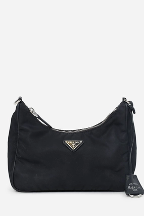 Prada Black Nylon Re-Edition 2005 Crossbody Bag (As Is)