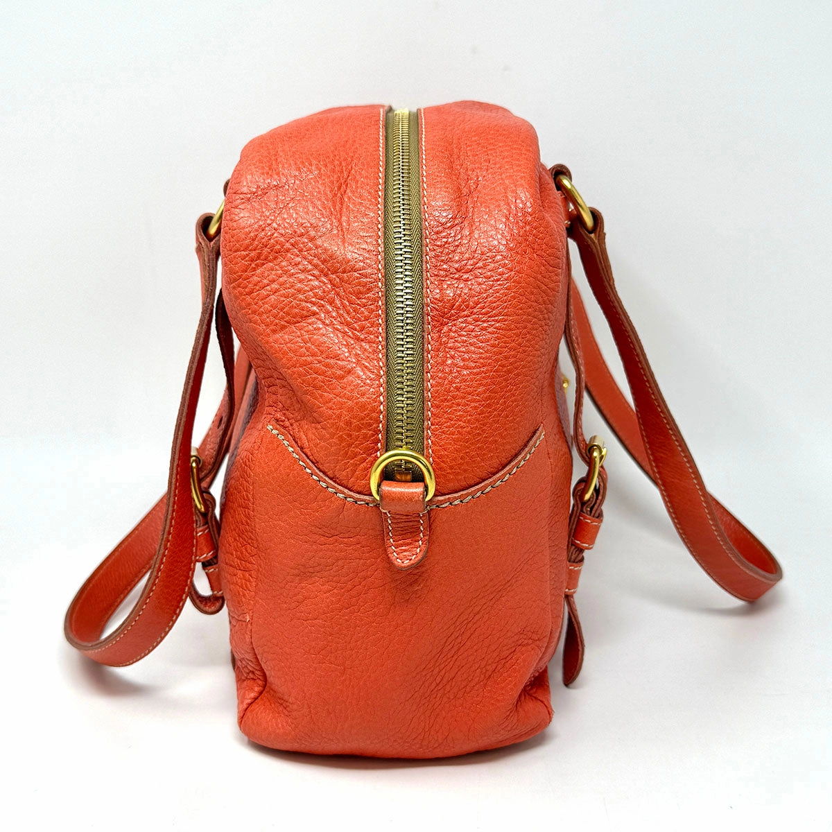 Prada Cervo Bowler Bag