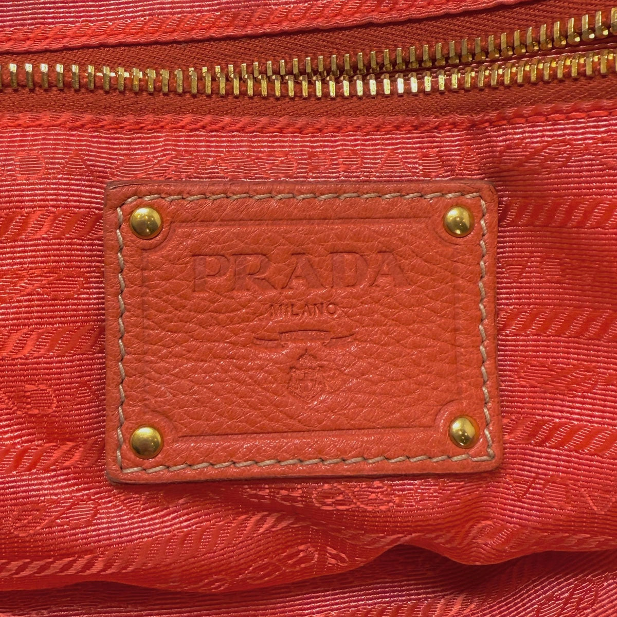 Prada Cervo Bowler Bag