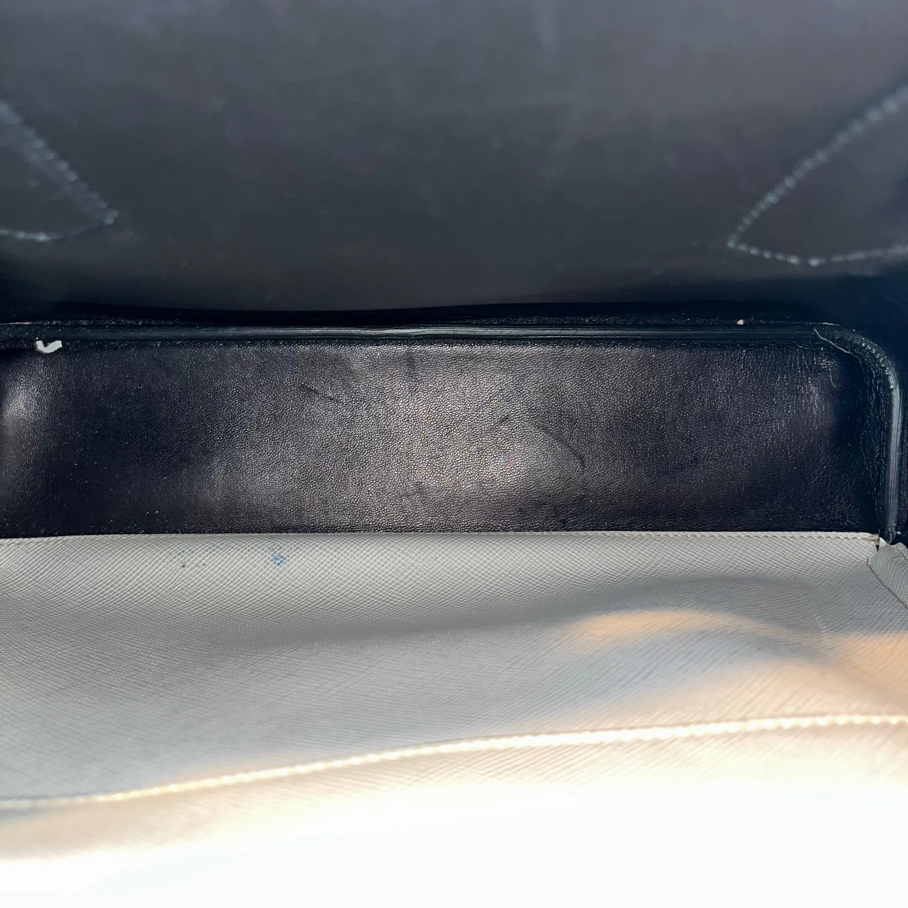 PRADA Double Bag Medium Saffiano Leather Tote Bag