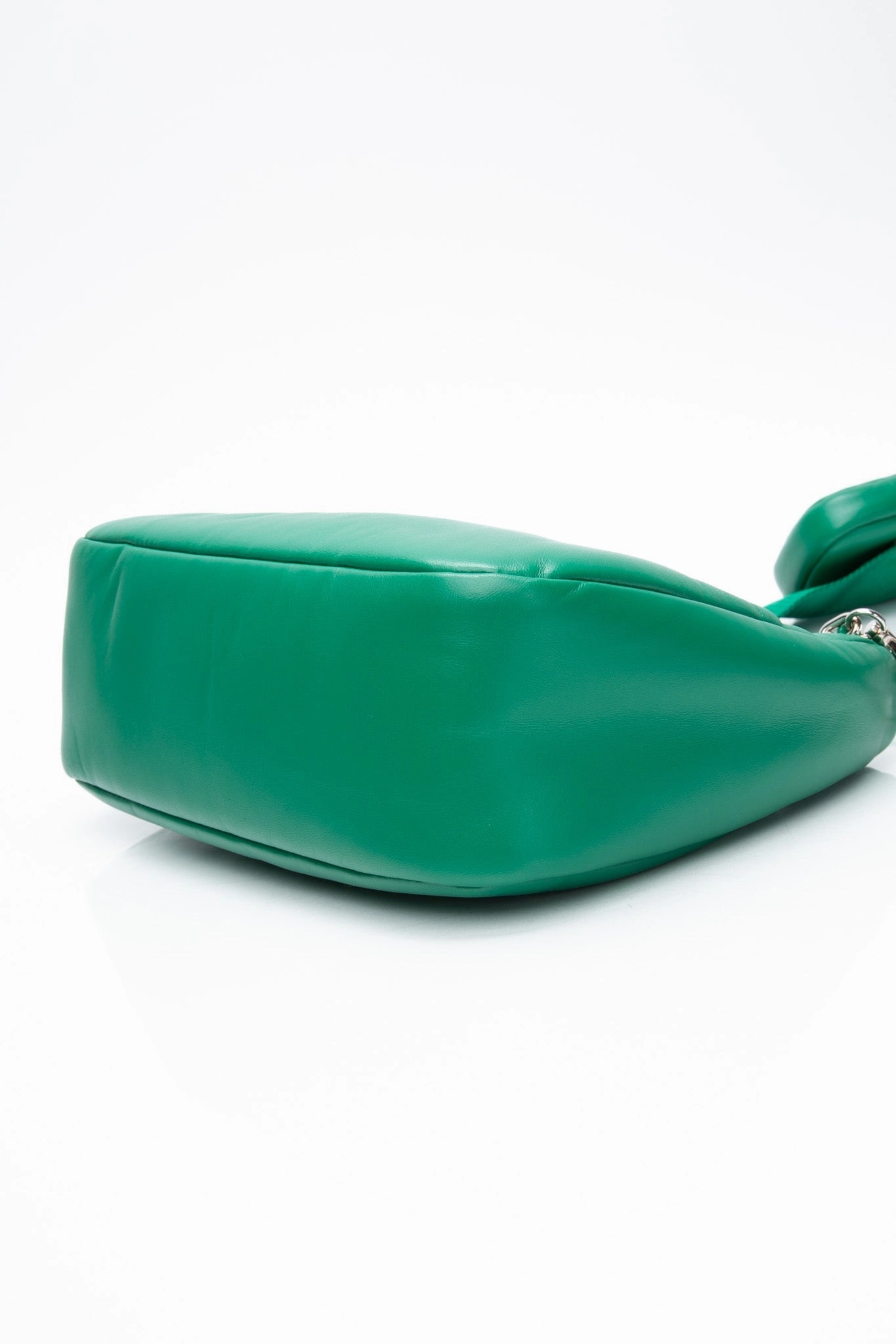 PRADA Mango Green Padded Nappa-Leather Prada Re-Edition 2005 Shoulder Bag