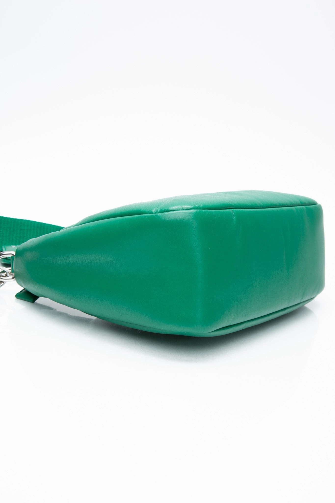 PRADA Mango Green Padded Nappa-Leather Prada Re-Edition 2005 Shoulder Bag
