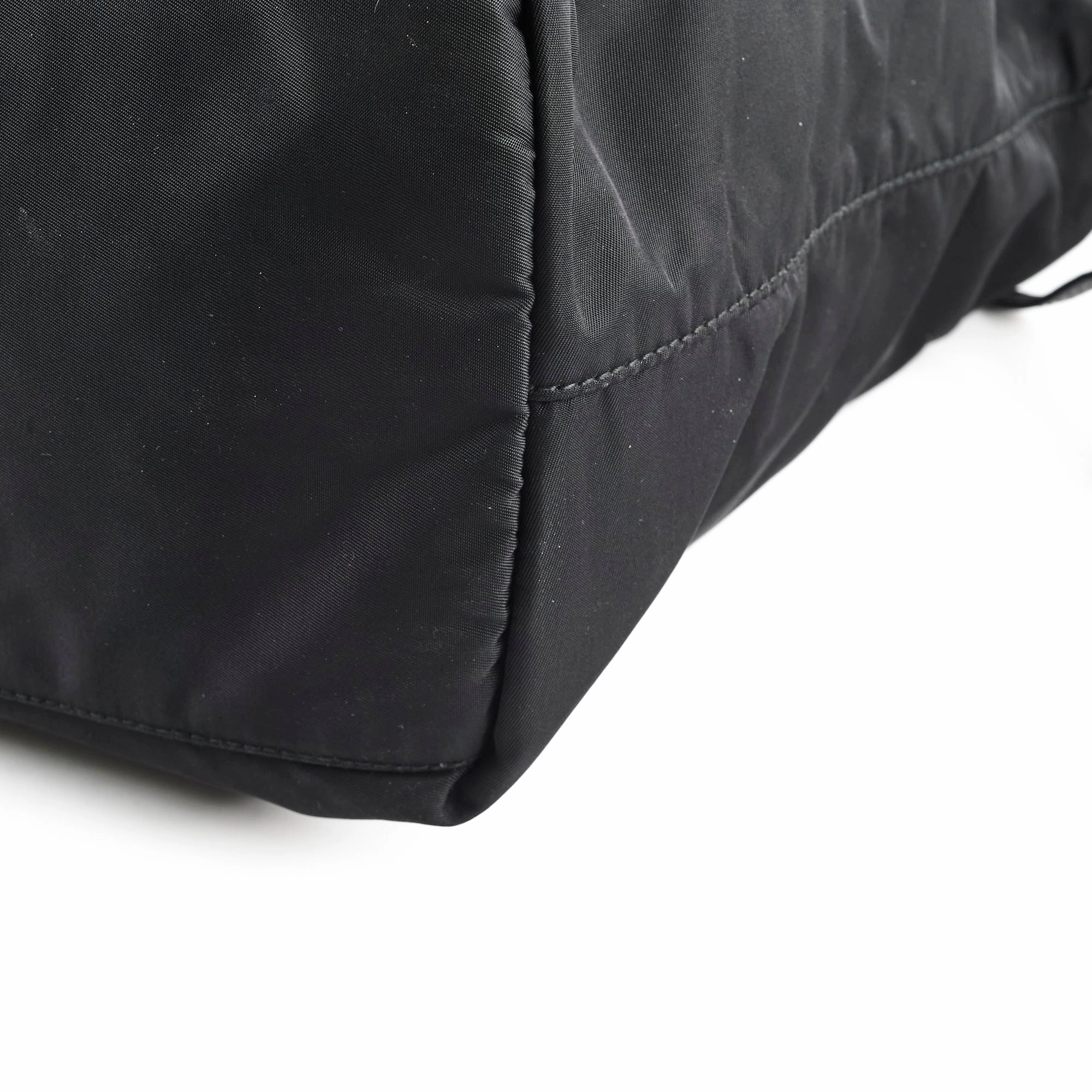 Prada Nylon Tote Bag Black