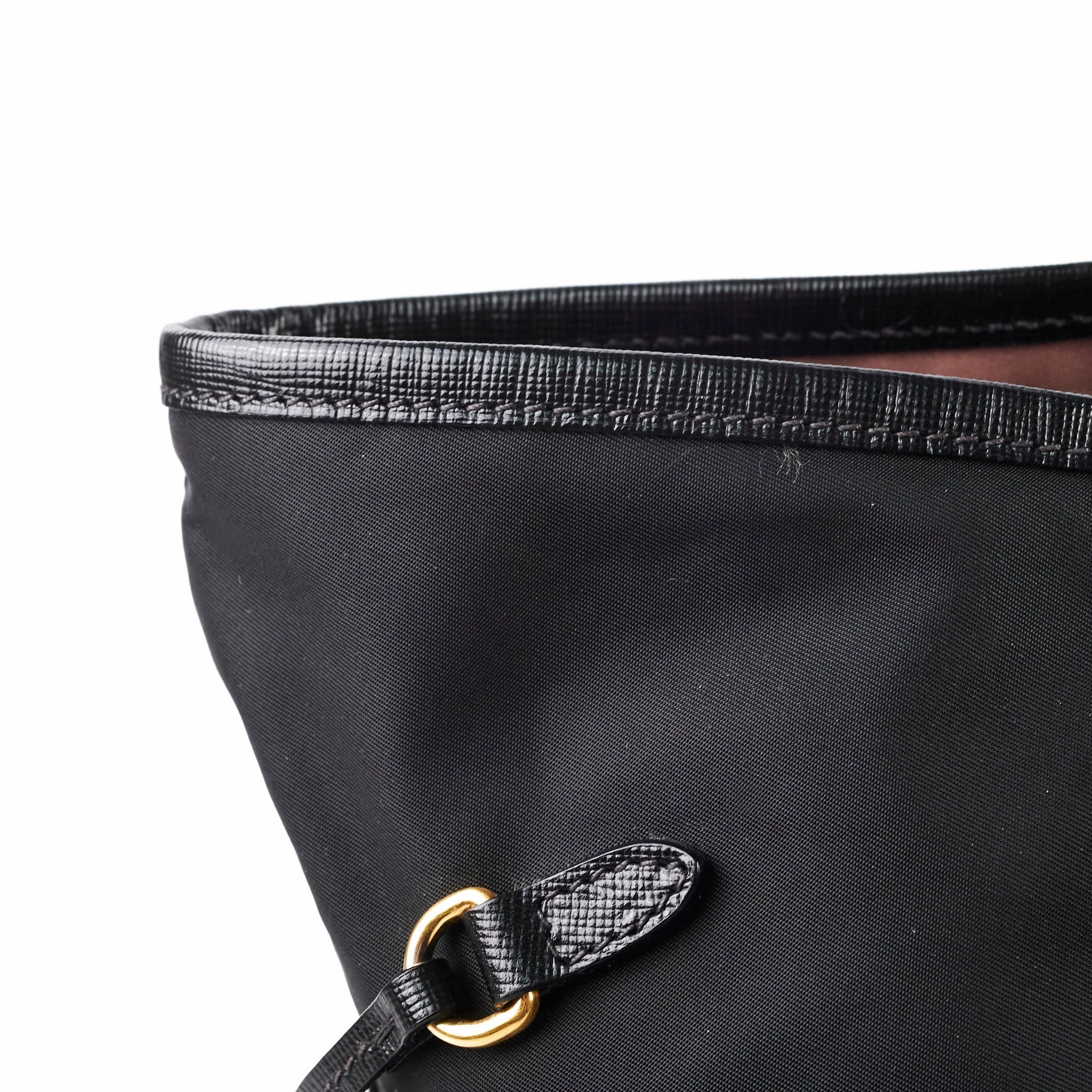 Prada Nylon Tote Bag Black