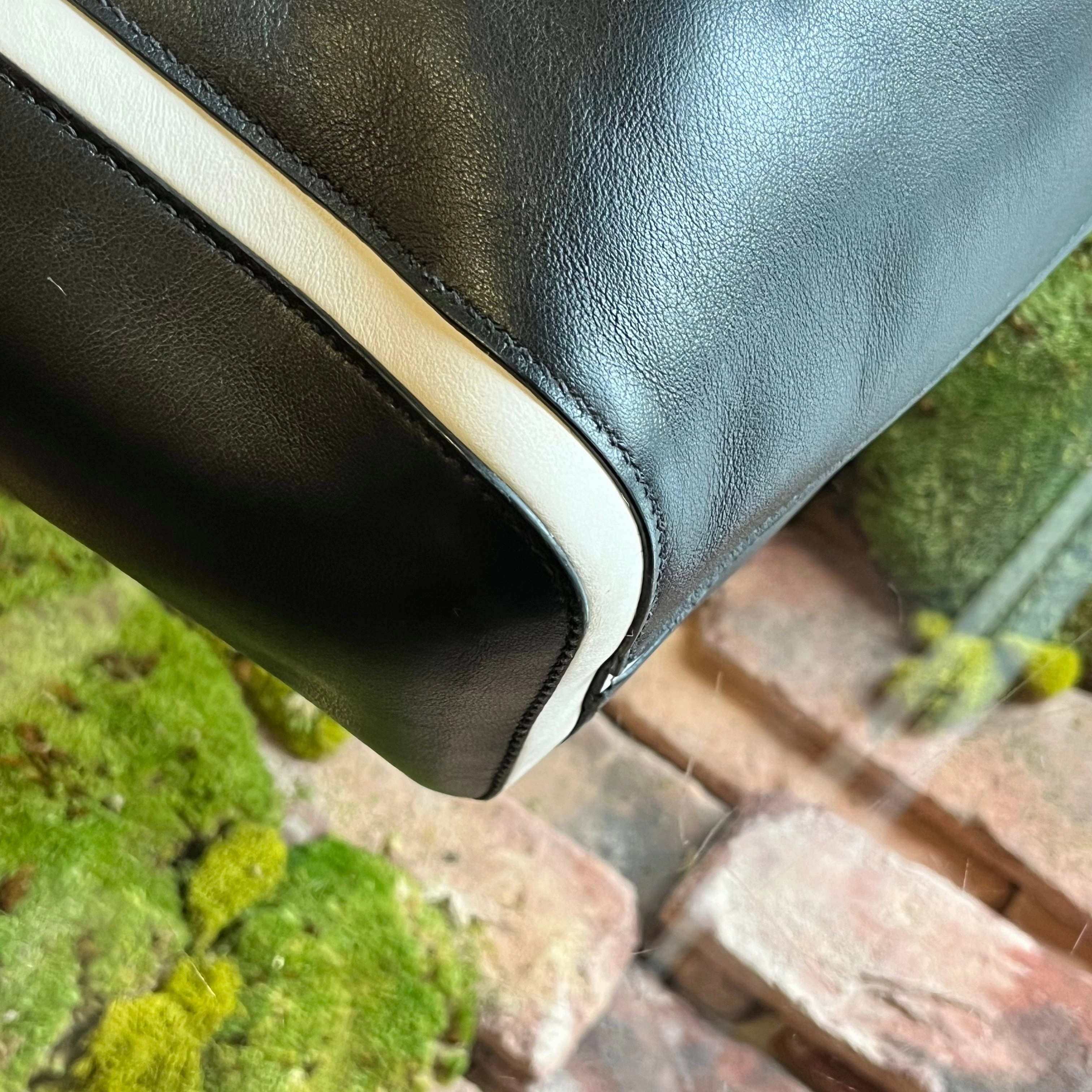 PRADA Ouverture Grace Calfskin Lux Tote Bag