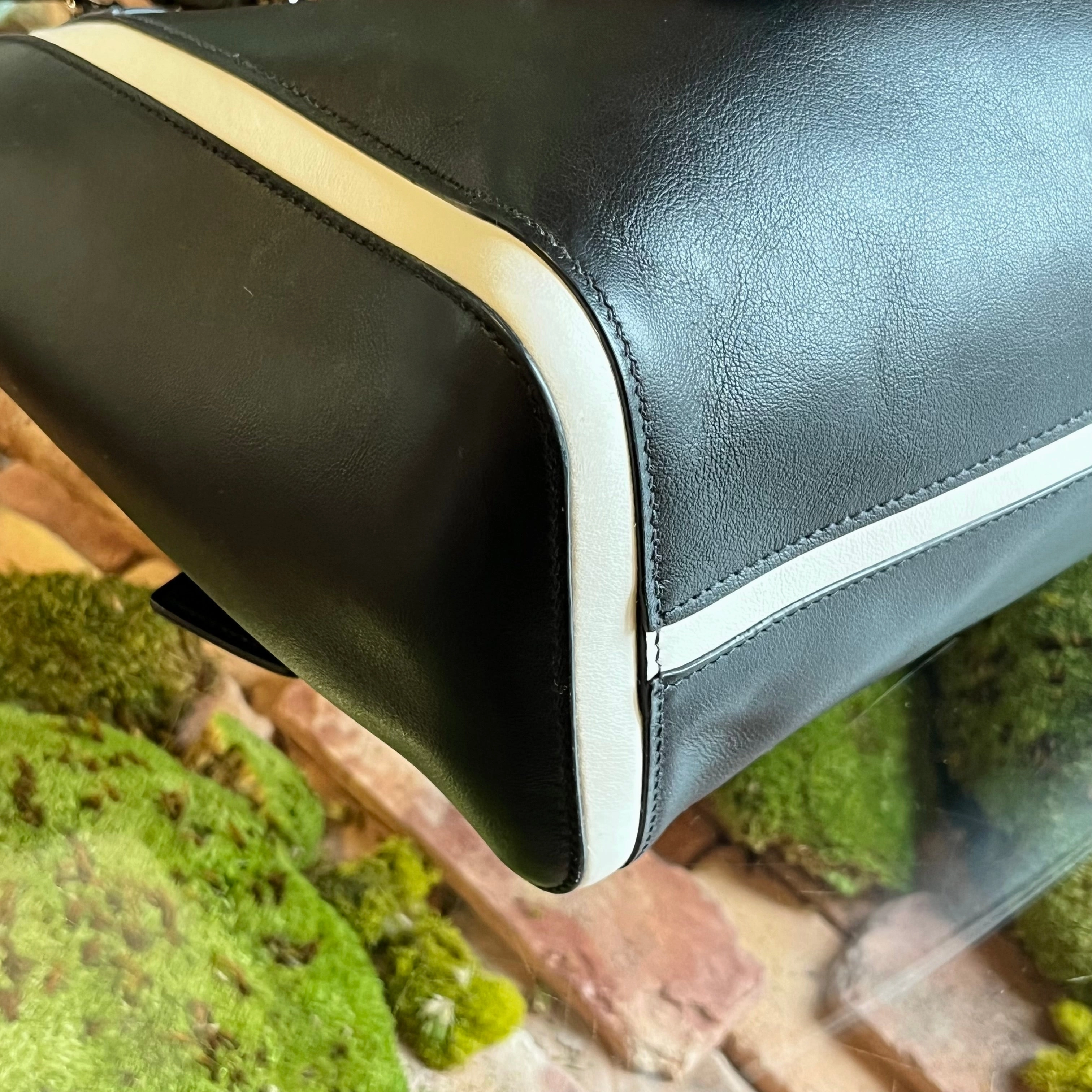 PRADA Ouverture Grace Calfskin Lux Tote Bag