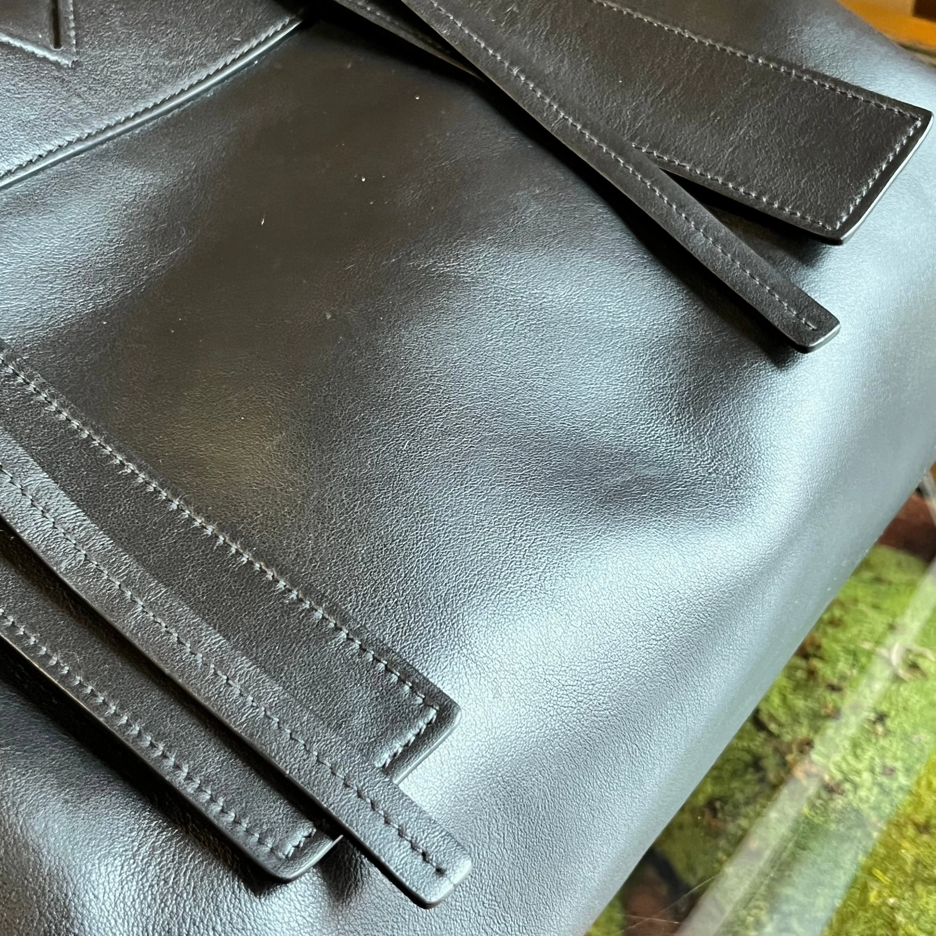 PRADA Ouverture Grace Calfskin Lux Tote Bag