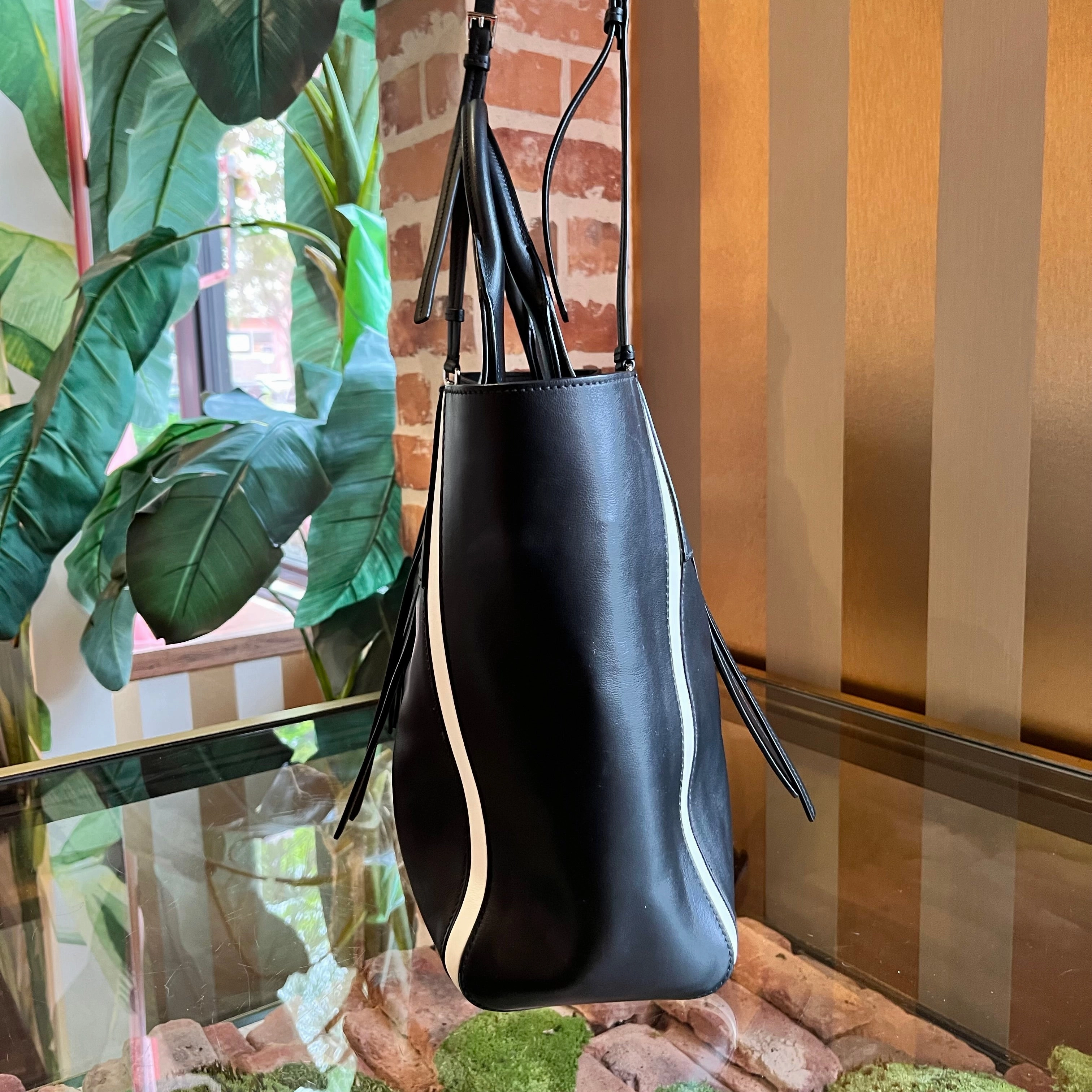 PRADA Ouverture Grace Calfskin Lux Tote Bag