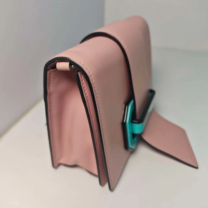 Prada Pink Shoulder Bag Leather