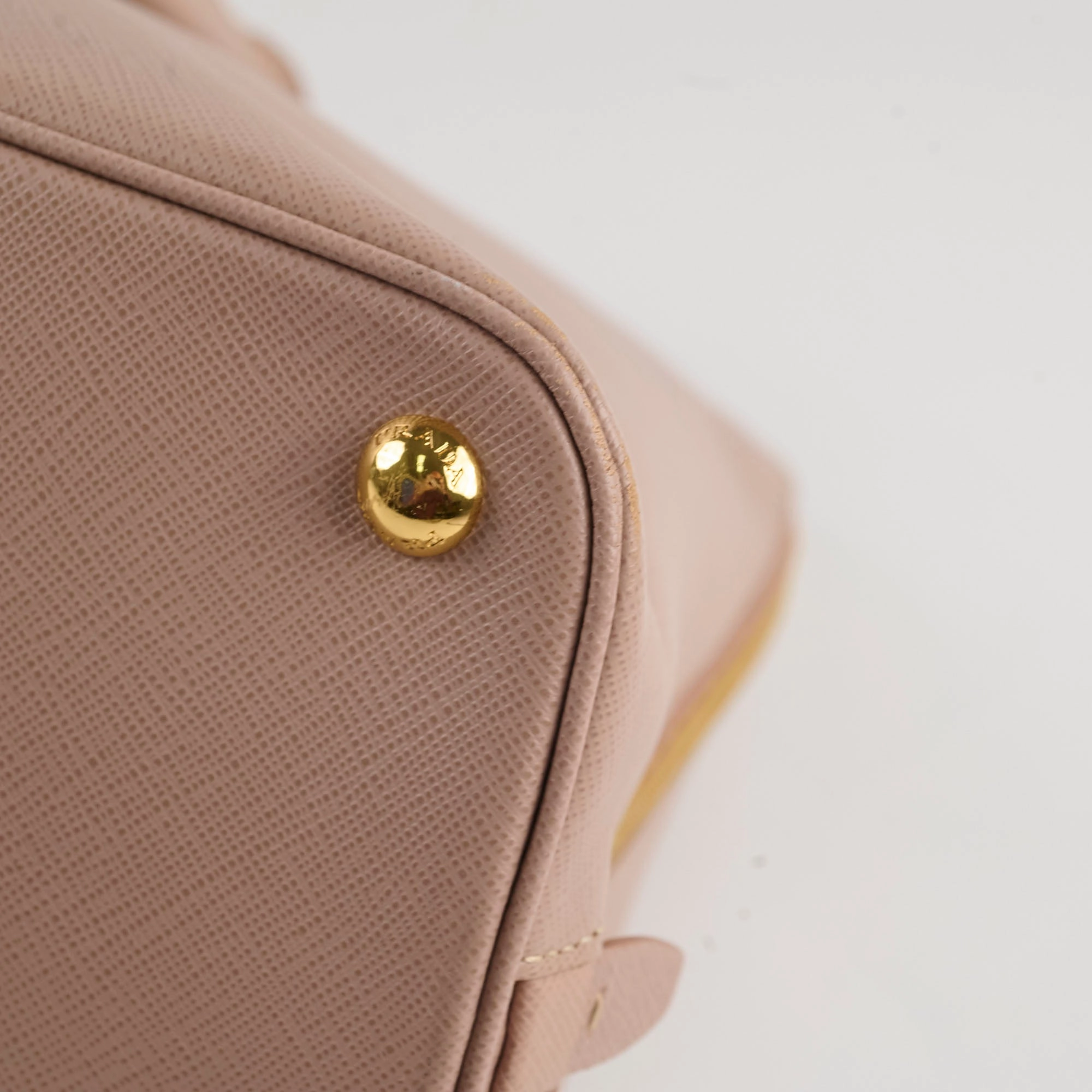 Prada Promenade Saffiano Pink Top Handle Bag