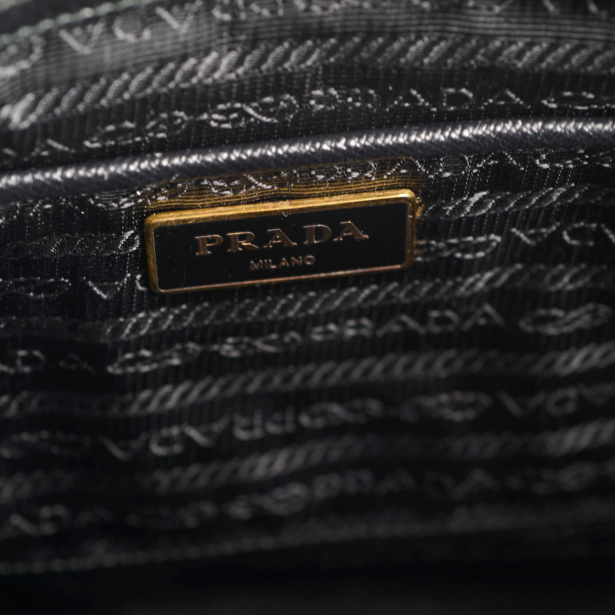 Prada Saffiano Black Tote Large