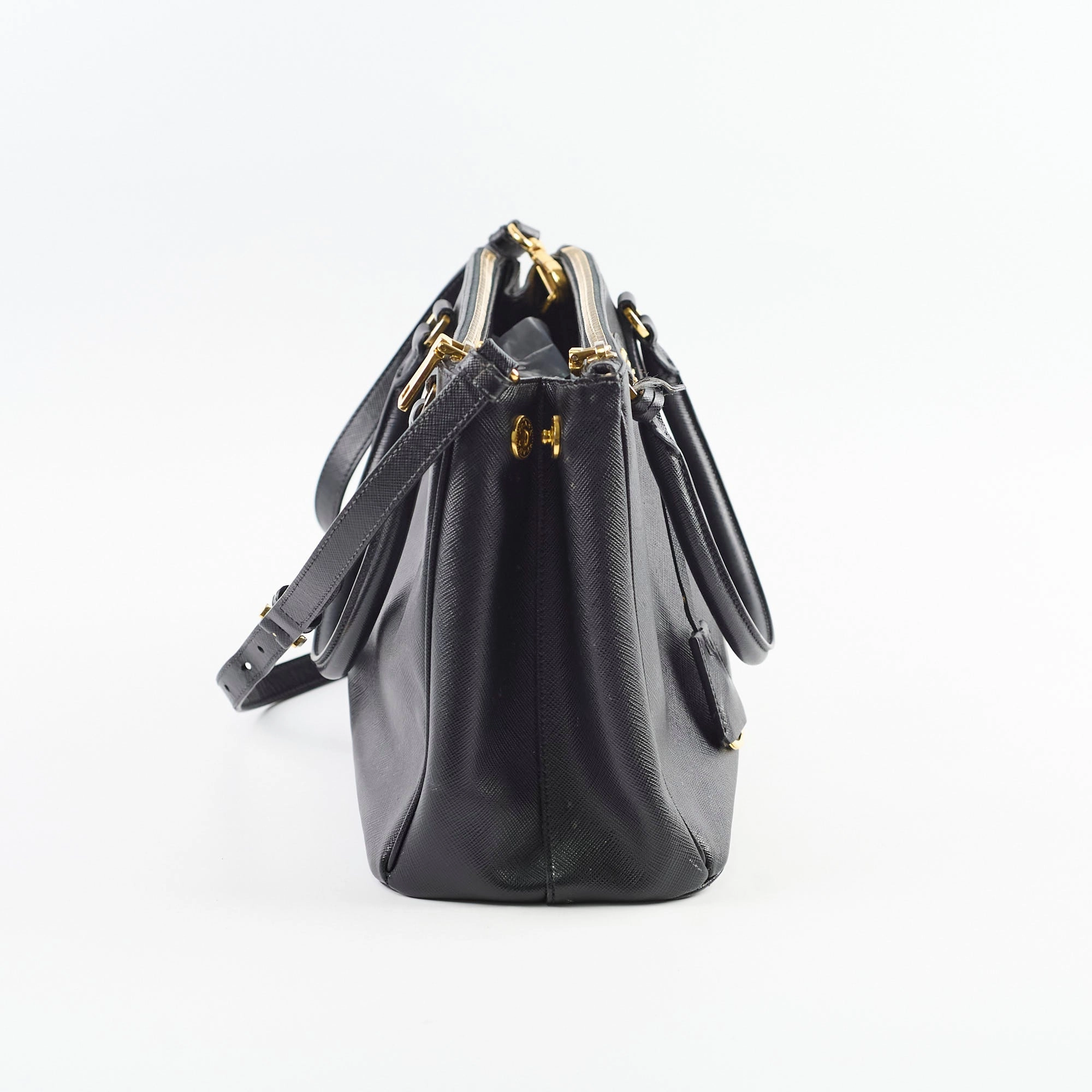 Prada Saffiano Tote Black