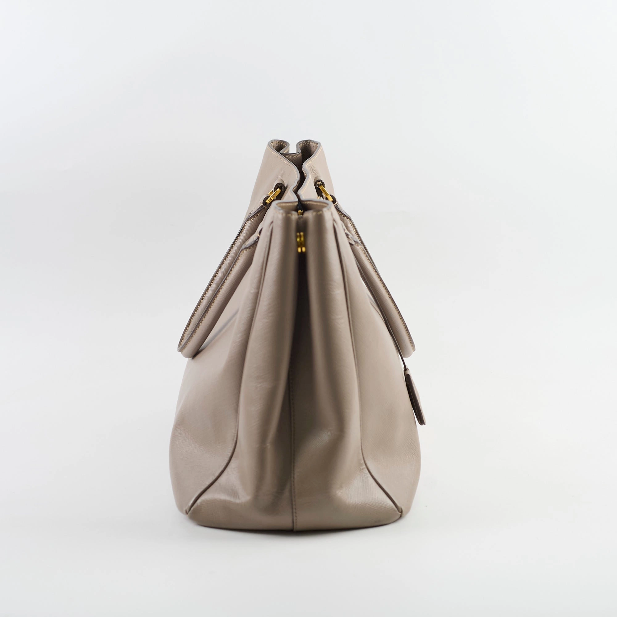 Prada Saffiano Tote Grey