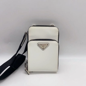 Prada White Crossbody Bag