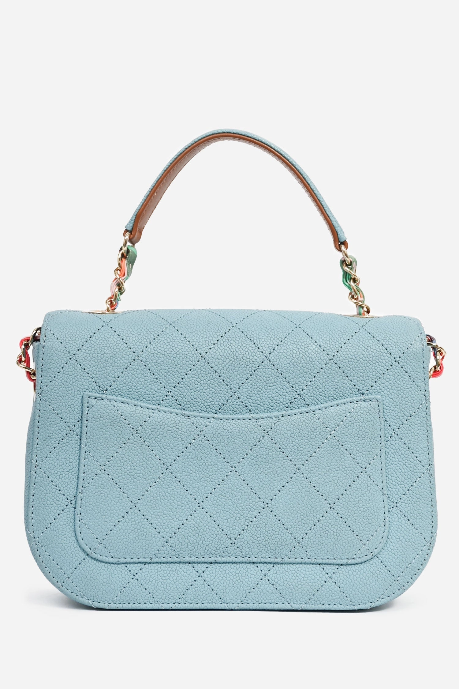 Pre-Loved Chanel 2016-17 Paris-Cuba Blue Caviar Leather Thread Around Flap Bag
