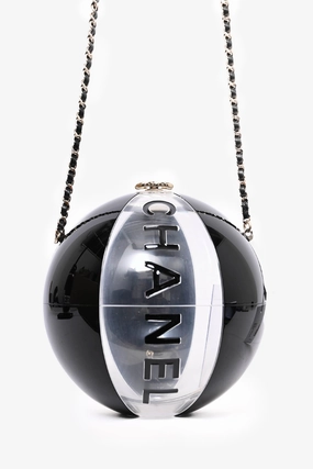Pre-Loved Chanel 2019 Coco Beach Ball Minaudire Clutch Bag