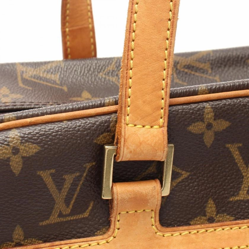 Pre-loved LOUIS VUITTON Cite GM Monogram Shoulder Bag PVC Leather Brown - Condition B 2101218685091