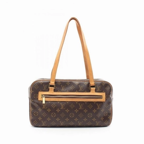 Pre-loved LOUIS VUITTON Cite GM Monogram Shoulder Bag PVC Leather Brown - Condition B 2101218685091