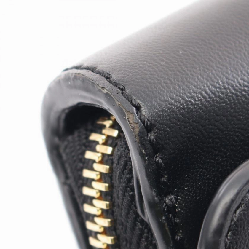 Pre-loved Stella McCartney Stella Logo Crossbody Wallet Shoulder Wallet Faux Leather Black